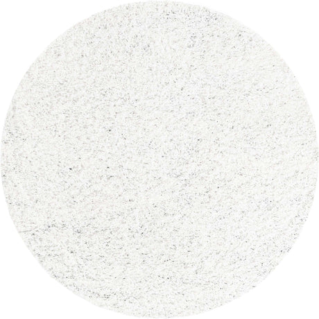 Snow White 5' x 5' Everyday Shag Round Area Rug Thick Soft Touch Fluffy & Plush Shaggy Pile 100% Polypropylene With Cotton Backing Durable  Carpet for Sale at Rug Engine