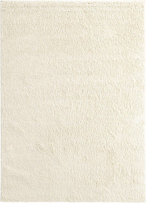 Ivory 8' x 11' Everyday Shag Rectangle Area Rug Thick Soft Touch Fluffy & Plush Shaggy Pile 100% Polypropylene With Cotton Backing Durable  Carpet for Sale at Rug Engine