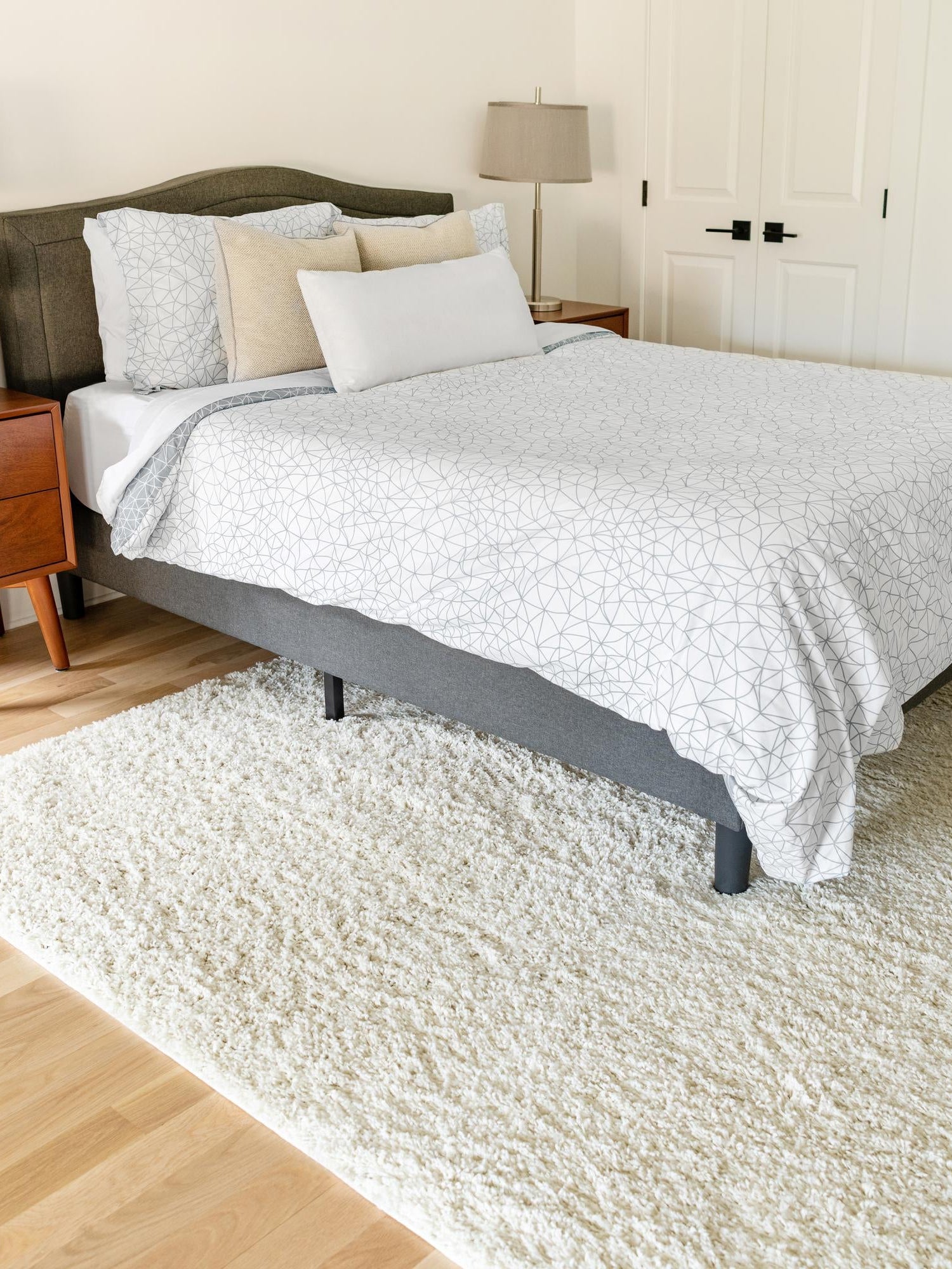 Ivory 8' x 10' Everyday Shag Rectangle Area Rug Thick Soft Touch Fluffy & Plush Shaggy Pile 100% Polypropylene With Cotton Backing Durable  Carpet for Sale at Rug Engine