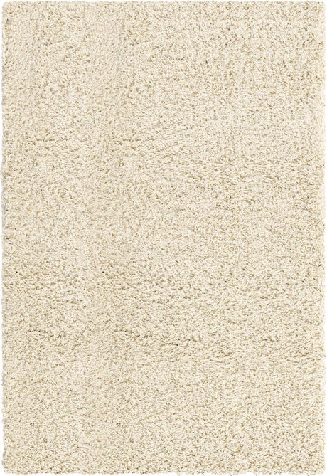 Ivory 4' x 6' Everyday Shag Rectangle Area Rug Thick Soft Touch Fluffy & Plush Shaggy Pile 100% Polypropylene With Cotton Backing Durable  Carpet for Sale at Rug Engine
