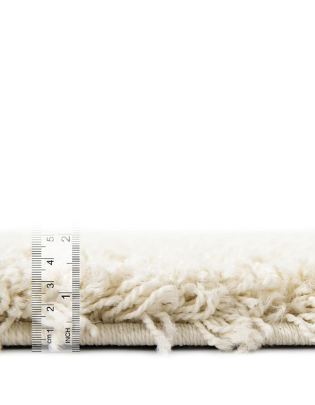 Ivory 3' 3 x 3' 3 Everyday Shag Round Area Rug Thick Soft Touch Fluffy & Plush Shaggy Pile 100% Polypropylene With Cotton Backing Durable  Carpet for Sale at Rug Engine