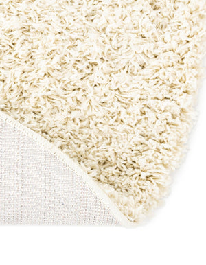 Ivory 7' x 7' Everyday Shag Round Area Rug Thick Soft Touch Fluffy & Plush Shaggy Pile 100% Polypropylene With Cotton Backing Durable  Carpet for Sale at Rug Engine