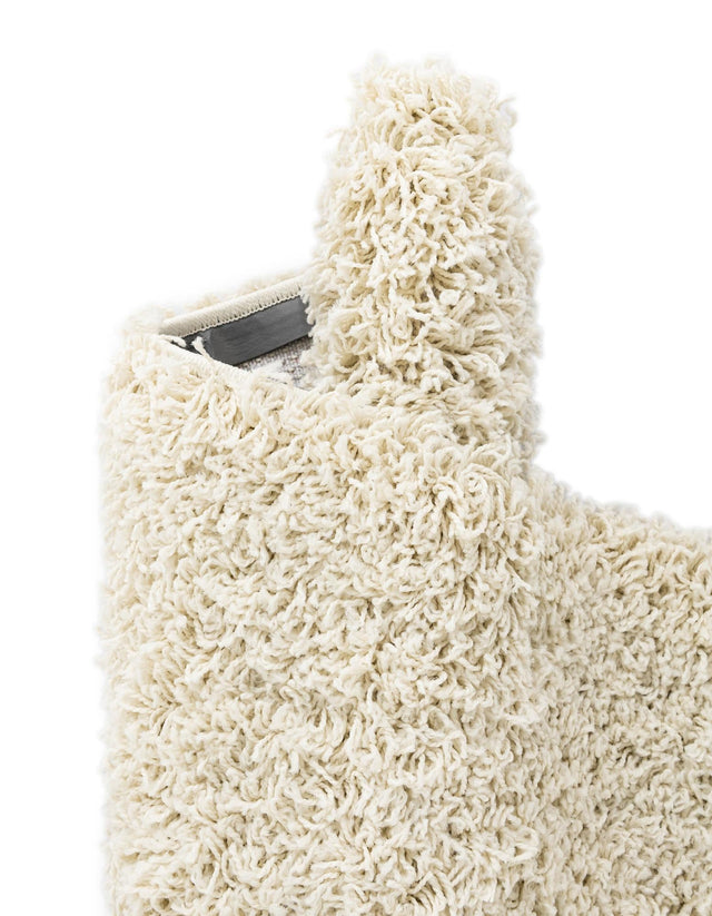 Ivory 4' x 4' Everyday Shag Round Area Rug Thick Soft Touch Fluffy & Plush Shaggy Pile 100% Polypropylene With Cotton Backing Durable  Carpet for Sale at Rug Engine