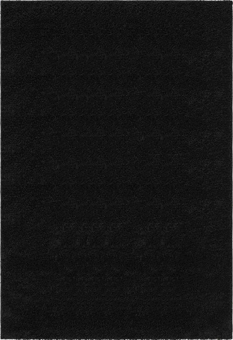 Black 10' x 13' 11 Everyday Shag Rectangle Area Rug Thick Soft Touch Fluffy & Plush Shaggy Pile 100% Polypropylene With Cotton Backing Durable  Carpet for Sale at Rug Engine