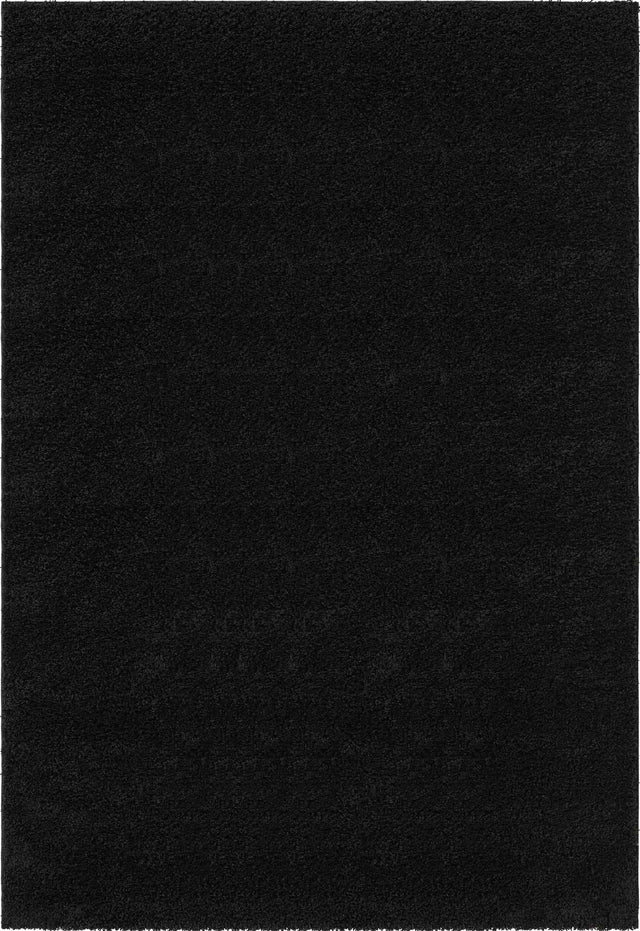 Black 10' x 13' 11 Everyday Shag Rectangle Area Rug Thick Soft Touch Fluffy & Plush Shaggy Pile 100% Polypropylene With Cotton Backing Durable  Carpet for Sale at Rug Engine