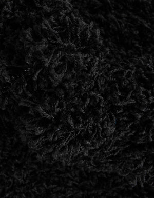Black 5' x 5' Everyday Shag Square Area Rug Thick Soft Touch Fluffy & Plush Shaggy Pile 100% Polypropylene With Cotton Backing Durable  Carpet for Sale at Rug Engine