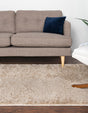 Taupe 10' x 13' Everyday Shag Rectangle Area Rug Thick Soft Touch Fluffy & Plush Shaggy Pile 100% Polypropylene With Cotton Backing Durable  Carpet for Sale at Rug Engine