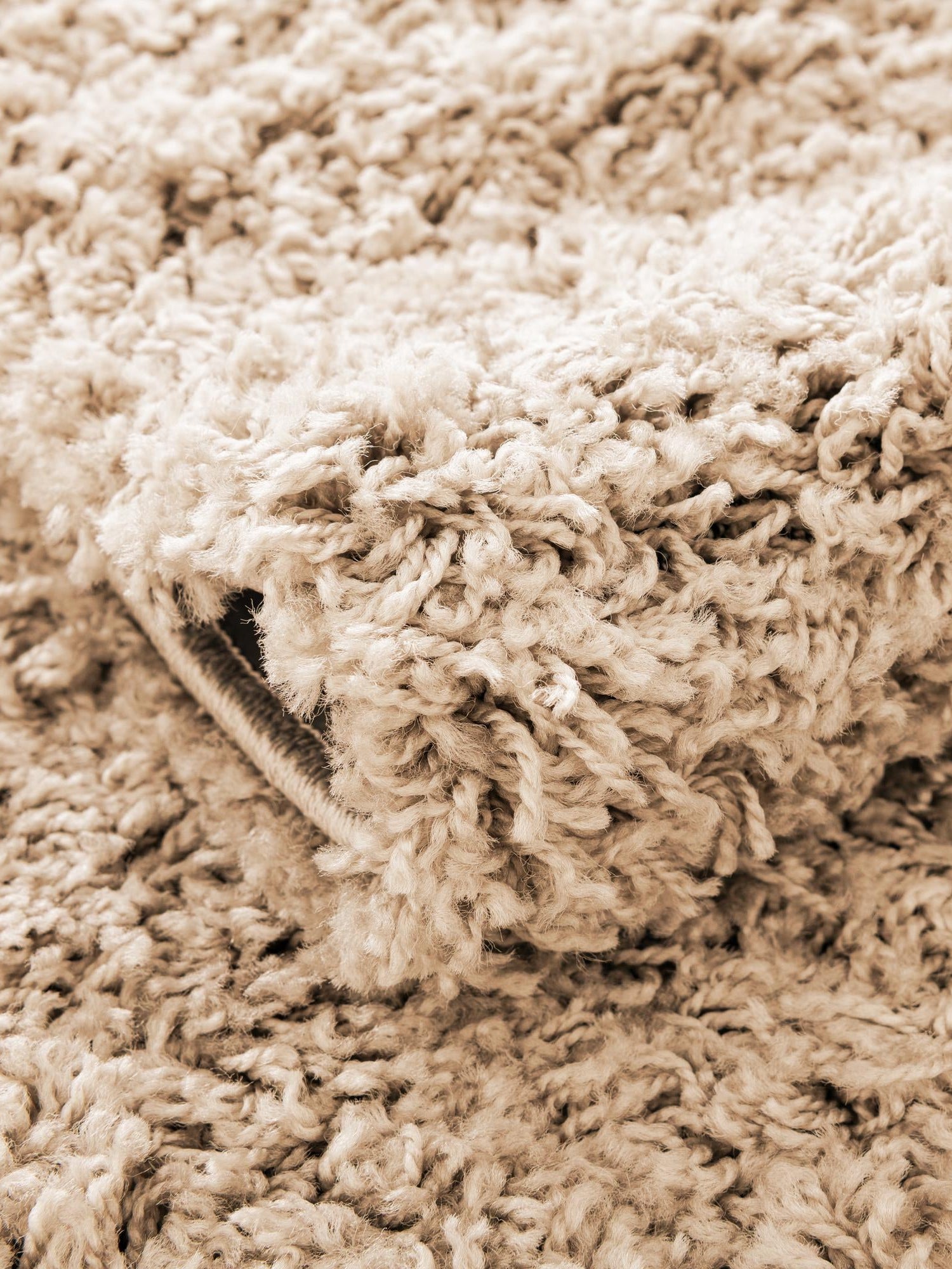 Taupe 9' x 12' 4 Everyday Shag Rectangle Area Rug Thick Soft Touch Fluffy & Plush Shaggy Pile 100% Polypropylene With Cotton Backing Durable  Carpet for Sale at Rug Engine