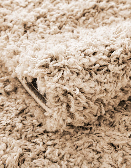 Taupe 9' x 12' 4 Everyday Shag Rectangle Area Rug Thick Soft Touch Fluffy & Plush Shaggy Pile 100% Polypropylene With Cotton Backing Durable  Carpet for Sale at Rug Engine