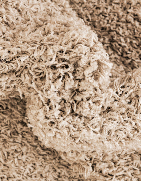 Taupe 9' x 12' 4 Everyday Shag Rectangle Area Rug Thick Soft Touch Fluffy & Plush Shaggy Pile 100% Polypropylene With Cotton Backing Durable  Carpet for Sale at Rug Engine