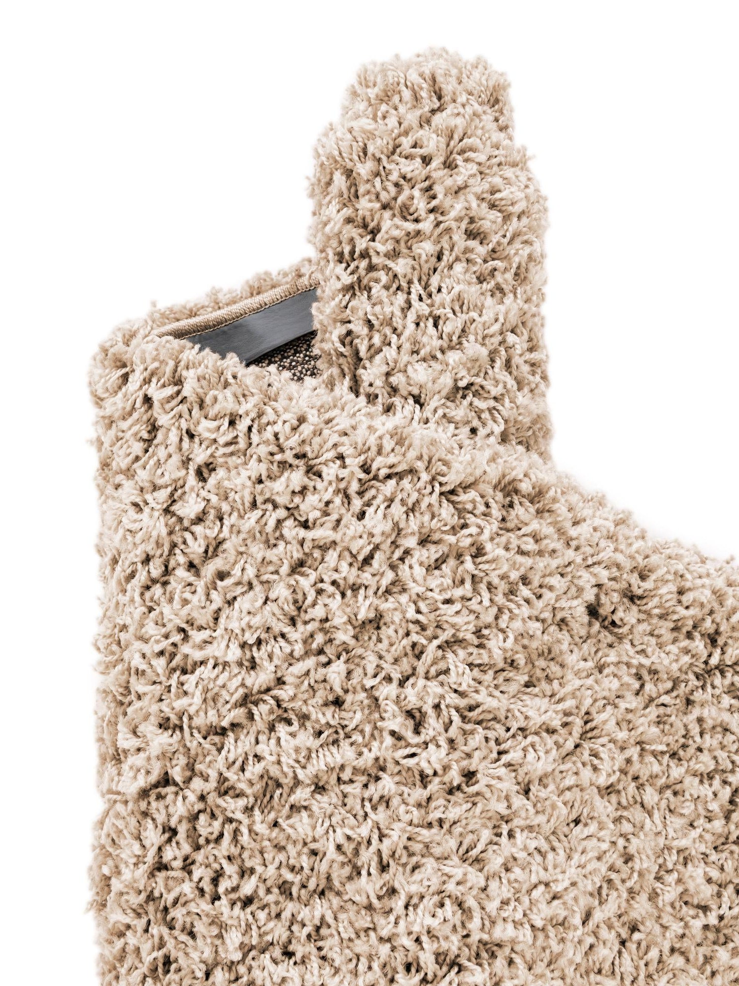 Taupe 8' x 10' Everyday Shag Rectangle Area Rug Thick Soft Touch Fluffy & Plush Shaggy Pile 100% Polypropylene With Cotton Backing Durable  Carpet for Sale at Rug Engine