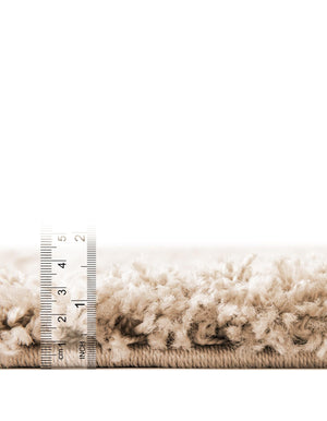 Taupe 3' 3 x 3' 3 Everyday Shag Square Area Rug Thick Soft Touch Fluffy & Plush Shaggy Pile 100% Polypropylene With Cotton Backing Durable  Carpet for Sale at Rug Engine