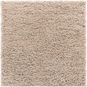 Taupe 3' 3 x 3' 3 Everyday Shag Square Area Rug Thick Soft Touch Fluffy & Plush Shaggy Pile 100% Polypropylene With Cotton Backing Durable  Carpet for Sale at Rug Engine