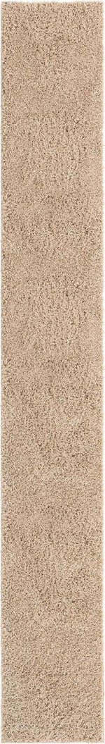 Taupe 2' 6 x 16' 5 Everyday Shag Runner Area Rug Thick Soft Touch Fluffy & Plush Shaggy Pile 100% Polypropylene With Cotton Backing Durable  Carpet for Sale at Rug Engine