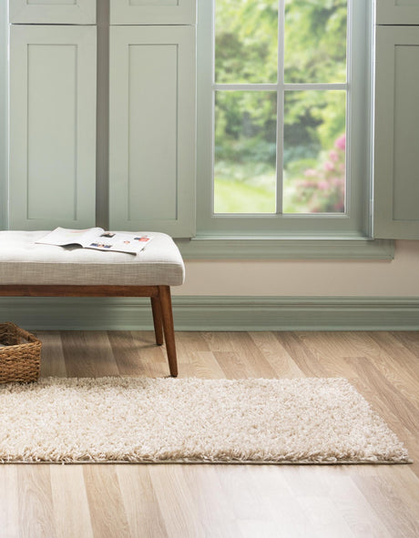 Taupe 2' 2 x 6' 7 Everyday Shag Runner Area Rug Thick Soft Touch Fluffy & Plush Shaggy Pile 100% Polypropylene With Cotton Backing Durable  Carpet for Sale at Rug Engine
