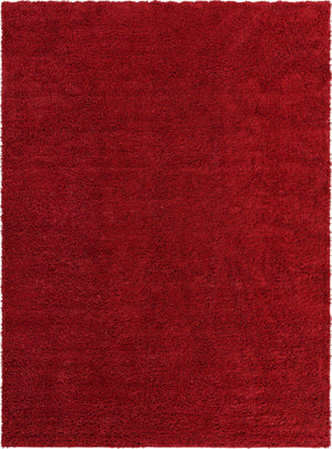 Cherry Red 10' x 13' Everyday Shag Rectangle Area Rug Thick Soft Touch Fluffy & Plush Shaggy Pile 100% Polypropylene With Cotton Backing Durable  Carpet for Sale at Rug Engine