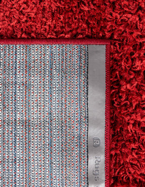 Cherry Red 7' x 10' Everyday Shag Rectangle Area Rug Thick Soft Touch Fluffy & Plush Shaggy Pile 100% Polypropylene With Cotton Backing Durable  Carpet for Sale at Rug Engine