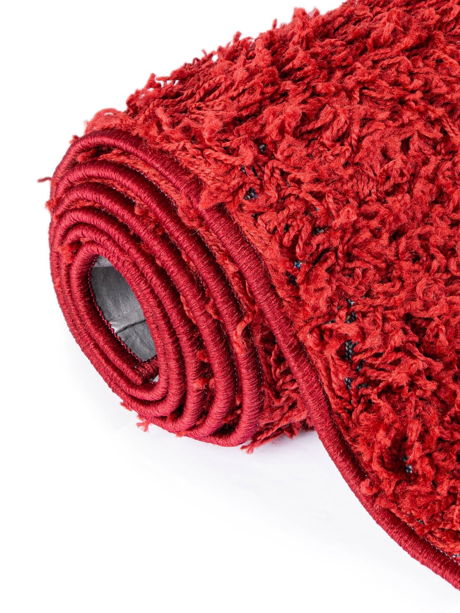 Cherry Red 4' x 6' Everyday Shag Rectangle Area Rug Thick Soft Touch Fluffy & Plush Shaggy Pile 100% Polypropylene With Cotton Backing Durable  Carpet for Sale at Rug Engine