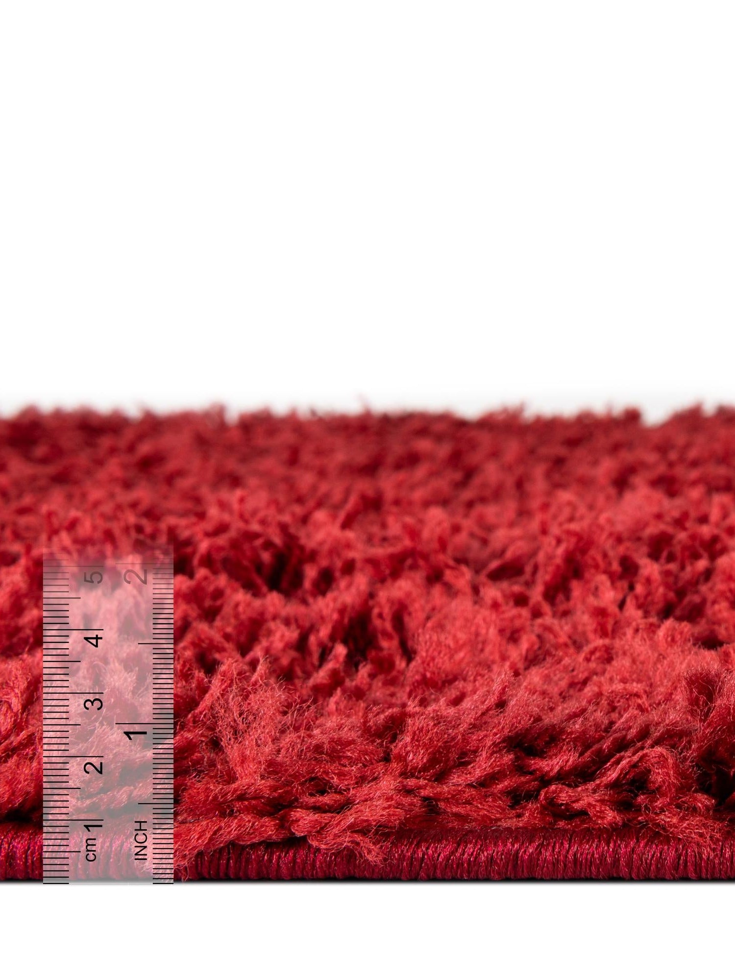 Cherry Red 7' 10 x 7' 10 Everyday Shag Octagon Area Rug Thick Soft Touch Fluffy & Plush Shaggy Pile 100% Polypropylene With Cotton Backing Durable  Carpet for Sale at Rug Engine