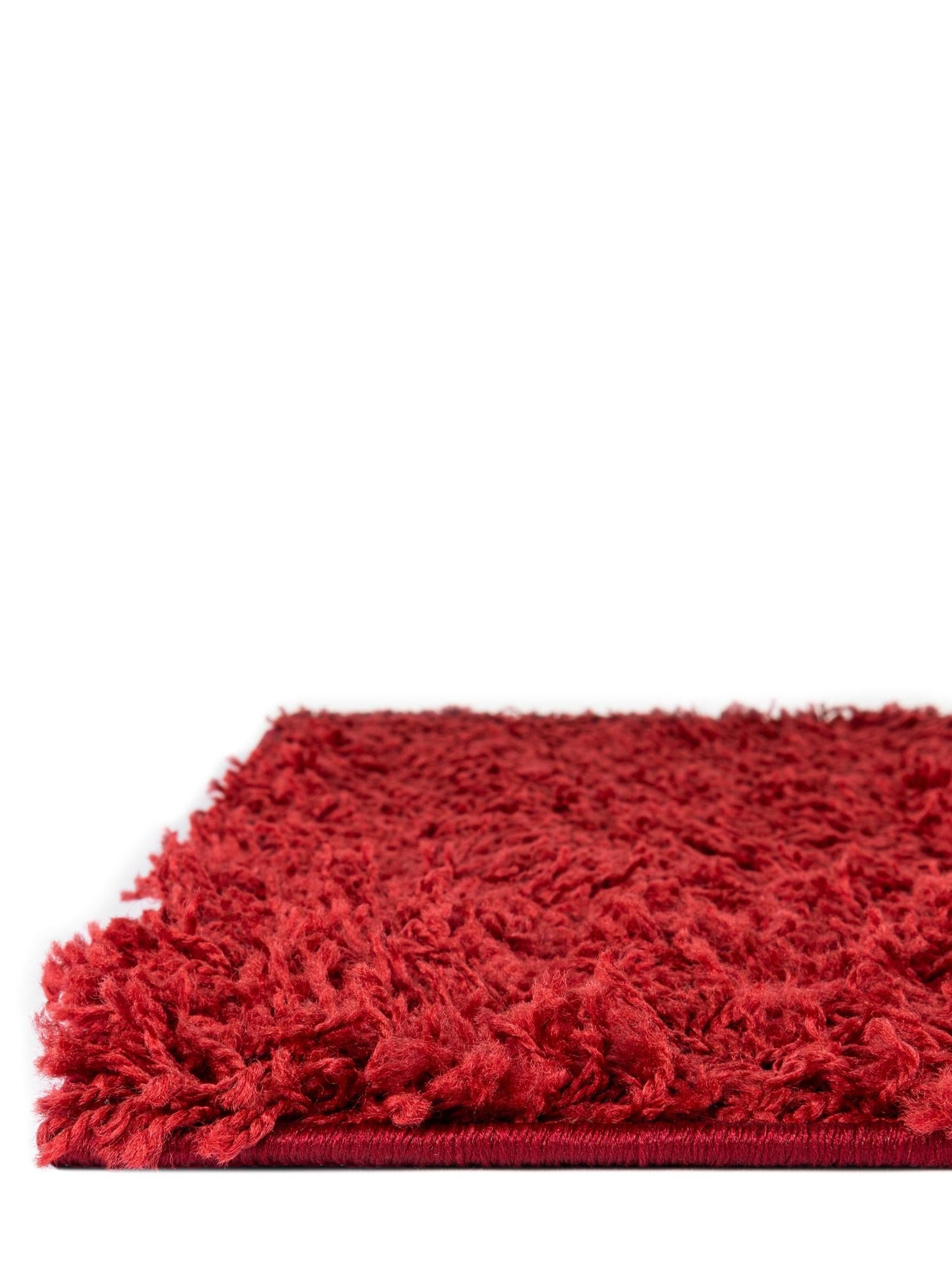 Cherry Red 7' 10 x 7' 10 Everyday Shag Octagon Area Rug Thick Soft Touch Fluffy & Plush Shaggy Pile 100% Polypropylene With Cotton Backing Durable  Carpet for Sale at Rug Engine