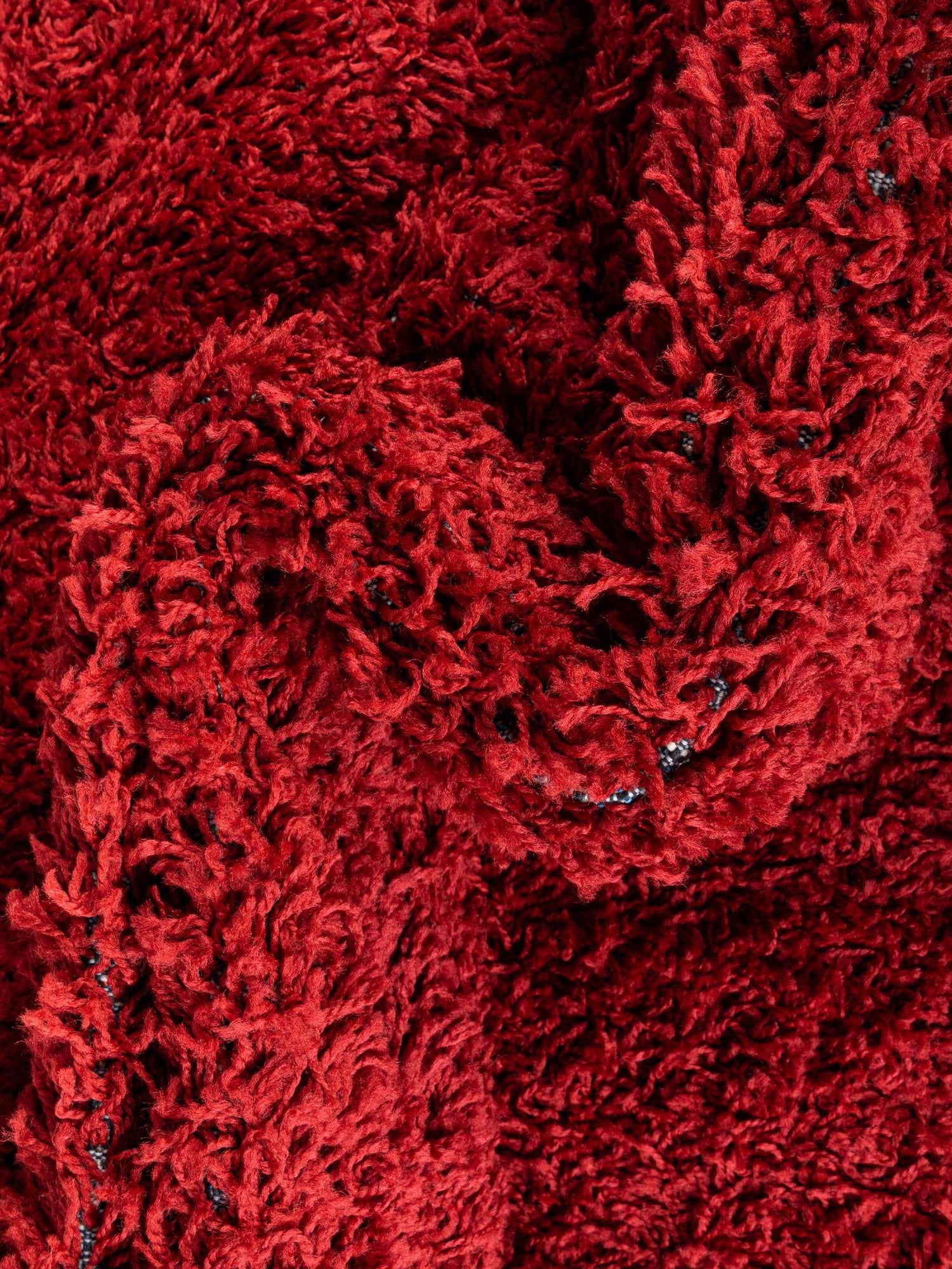 Cherry Red 7' 10 x 7' 10 Everyday Shag Octagon Area Rug Thick Soft Touch Fluffy & Plush Shaggy Pile 100% Polypropylene With Cotton Backing Durable  Carpet for Sale at Rug Engine