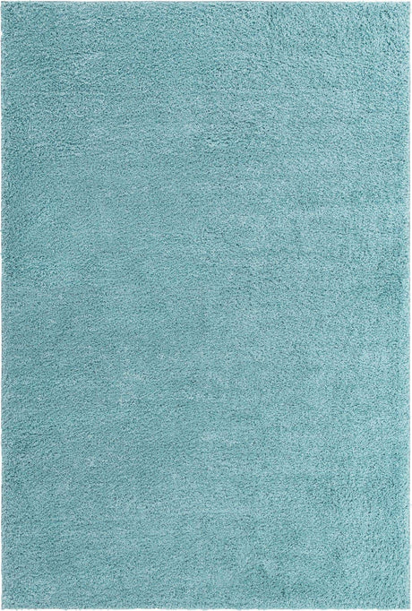 Turquoise 10' x 13' 11 Everyday Shag Rectangle Area Rug Thick Soft Touch Fluffy & Plush Shaggy Pile 100% Polypropylene With Cotton Backing Durable  Carpet for Sale at Rug Engine