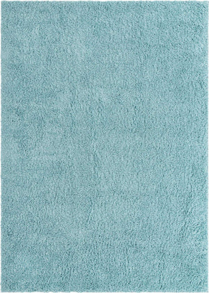 Turquoise 9' x 12' Everyday Shag Rectangle Area Rug Thick Soft Touch Fluffy & Plush Shaggy Pile 100% Polypropylene With Cotton Backing Durable  Carpet for Sale at Rug Engine