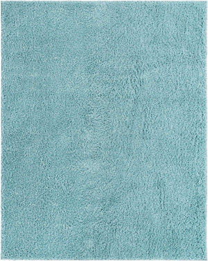 Turquoise 8' x 10' Everyday Shag Rectangle Area Rug Thick Soft Touch Fluffy & Plush Shaggy Pile 100% Polypropylene With Cotton Backing Durable  Carpet for Sale at Rug Engine