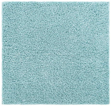 Turquoise 5' x 5' Everyday Shag Square Area Rug Thick Soft Touch Fluffy & Plush Shaggy Pile 100% Polypropylene With Cotton Backing Durable  Carpet for Sale at Rug Engine