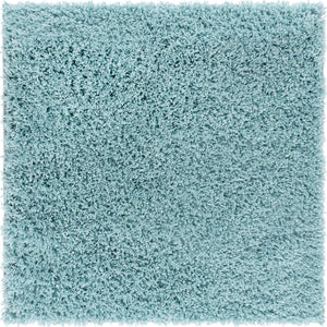 Turquoise 3' 3 x 3' 3 Everyday Shag Square Area Rug Thick Soft Touch Fluffy & Plush Shaggy Pile 100% Polypropylene With Cotton Backing Durable  Carpet for Sale at Rug Engine