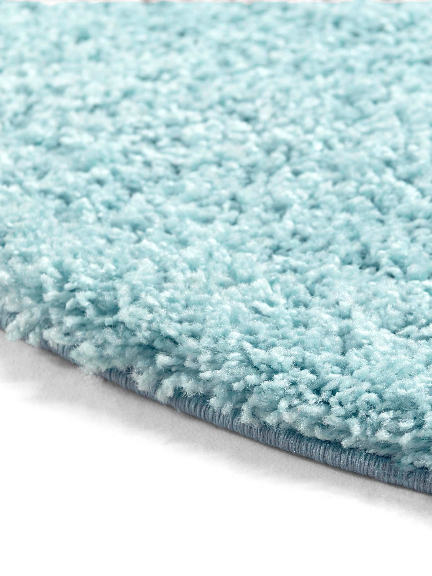 Turquoise 4' x 4' Everyday Shag Round Area Rug Thick Soft Touch Fluffy & Plush Shaggy Pile 100% Polypropylene With Cotton Backing Durable  Carpet for Sale at Rug Engine