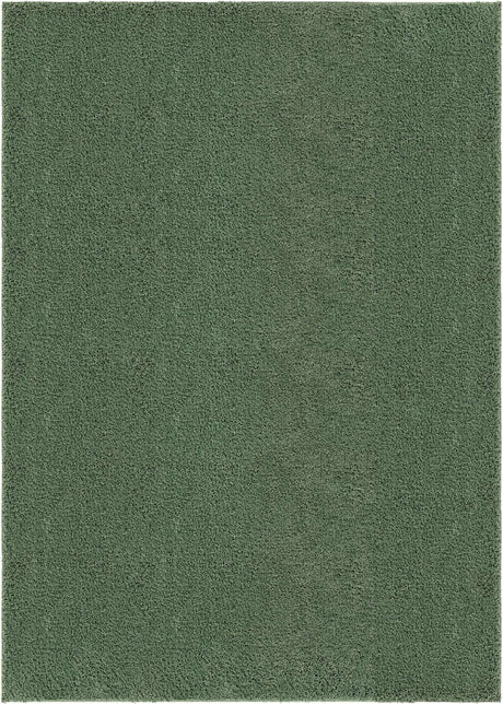 Green 10' x 13' 11 Everyday Shag Rectangle Area Rug Thick Soft Touch Fluffy & Plush Shaggy Pile 100% Polypropylene With Cotton Backing Durable  Carpet for Sale at Rug Engine