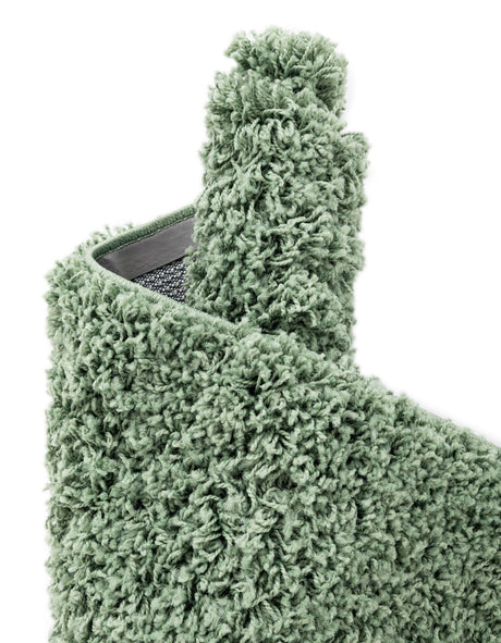 Green 9' x 12' Everyday Shag Rectangle Area Rug Thick Soft Touch Fluffy & Plush Shaggy Pile 100% Polypropylene With Cotton Backing Durable  Carpet for Sale at Rug Engine