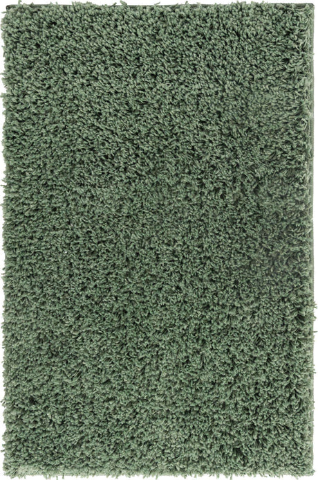 Green 2' 2 x 3' Everyday Shag Rectangle Area Rug Thick Soft Touch Fluffy & Plush Shaggy Pile 100% Polypropylene With Cotton Backing Durable  Carpet for Sale at Rug Engine