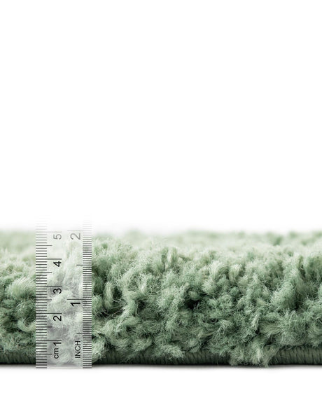 Green 4' x 4' Everyday Shag Octagon Area Rug Thick Soft Touch Fluffy & Plush Shaggy Pile 100% Polypropylene With Cotton Backing Durable  Carpet for Sale at Rug Engine