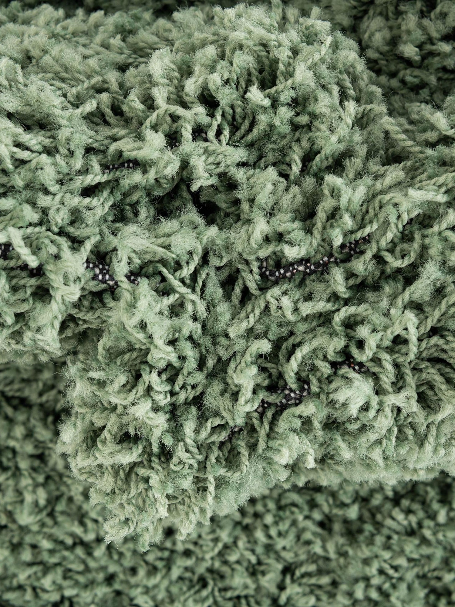 Green 4' x 4' Everyday Shag Octagon Area Rug Thick Soft Touch Fluffy & Plush Shaggy Pile 100% Polypropylene With Cotton Backing Durable  Carpet for Sale at Rug Engine