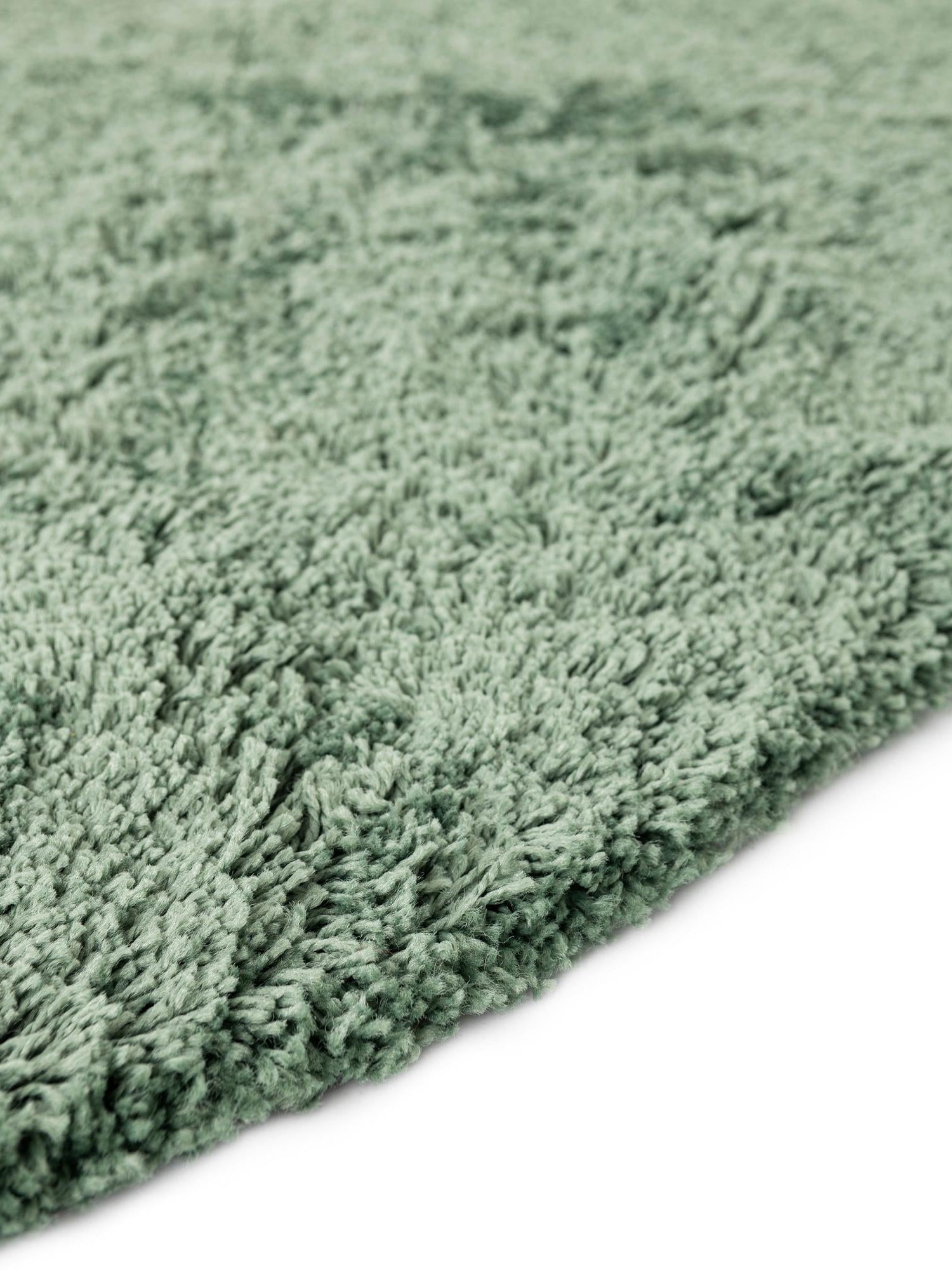 Green 10' 2 x 10' 2 Everyday Shag Round Area Rug Thick Soft Touch Fluffy & Plush Shaggy Pile 100% Polypropylene With Cotton Backing Durable  Carpet for Sale at Rug Engine