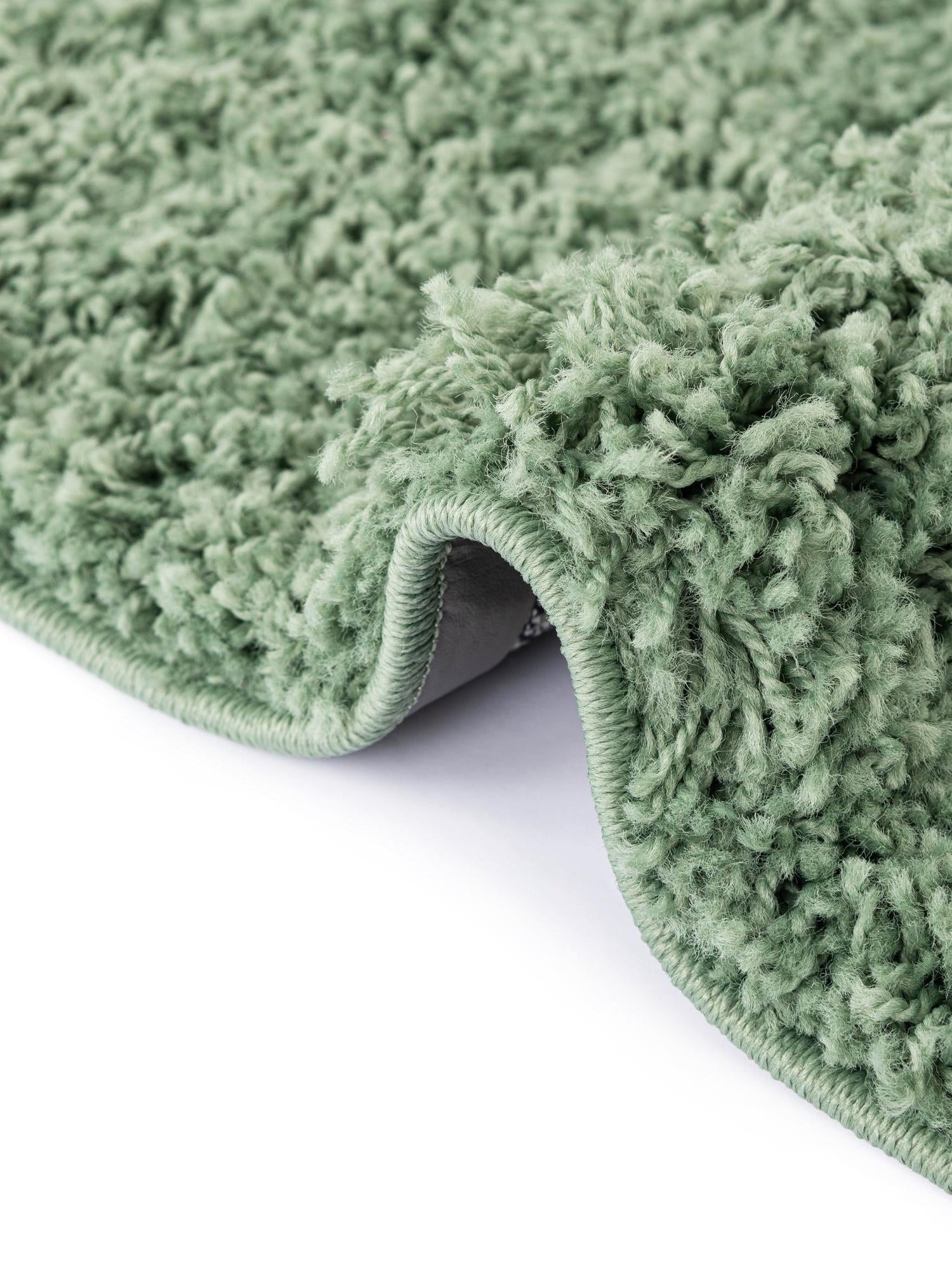 Green 3' 3 x 5' 3 Everyday Shag Oval Area Rug Thick Soft Touch Fluffy & Plush Shaggy Pile 100% Polypropylene With Cotton Backing Durable  Carpet for Sale at Rug Engine