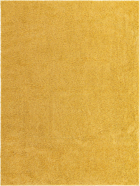 Yellow 10' x 13' Everyday Shag Rectangle Area Rug Thick Soft Touch Fluffy & Plush Shaggy Pile 100% Polypropylene With Cotton Backing Durable  Carpet for Sale at Rug Engine