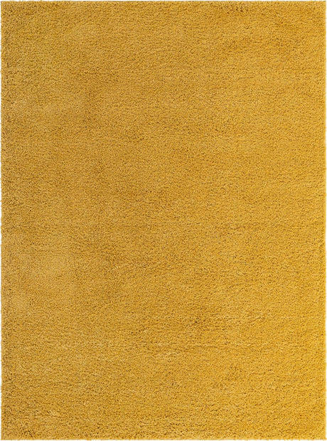 Yellow 9' x 12' Everyday Shag Rectangle Area Rug Thick Soft Touch Fluffy & Plush Shaggy Pile 100% Polypropylene With Cotton Backing Durable  Carpet for Sale at Rug Engine