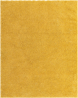 Yellow 8' x 10' Everyday Shag Rectangle Area Rug Thick Soft Touch Fluffy & Plush Shaggy Pile 100% Polypropylene With Cotton Backing Durable  Carpet for Sale at Rug Engine