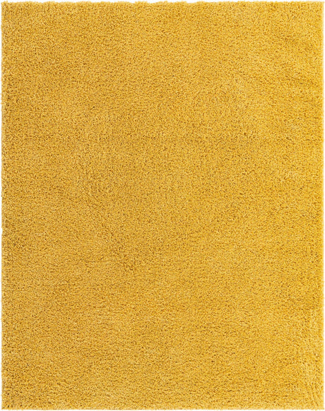 Yellow 8' x 10' Everyday Shag Rectangle Area Rug Thick Soft Touch Fluffy & Plush Shaggy Pile 100% Polypropylene With Cotton Backing Durable  Carpet for Sale at Rug Engine