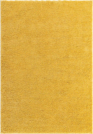 Yellow 7' x 10' Everyday Shag Rectangle Area Rug Thick Soft Touch Fluffy & Plush Shaggy Pile 100% Polypropylene With Cotton Backing Durable  Carpet for Sale at Rug Engine