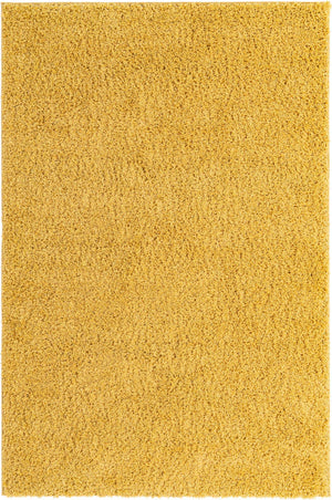 Yellow 6' x 9' Everyday Shag Rectangle Area Rug Thick Soft Touch Fluffy & Plush Shaggy Pile 100% Polypropylene With Cotton Backing Durable  Carpet for Sale at Rug Engine