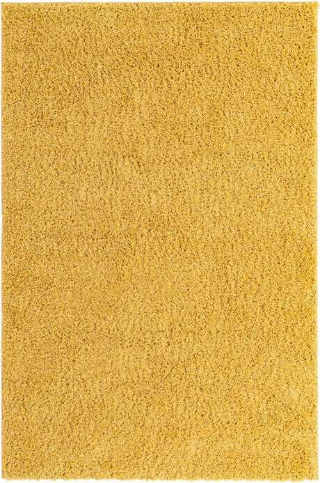Yellow 6' x 9' Everyday Shag Rectangle Area Rug Thick Soft Touch Fluffy & Plush Shaggy Pile 100% Polypropylene With Cotton Backing Durable  Carpet for Sale at Rug Engine