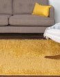 Yellow 10' x 13' 11 Everyday Shag Rectangle Area Rug Thick Soft Touch Fluffy & Plush Shaggy Pile 100% Polypropylene With Cotton Backing Durable  Carpet for Sale at Rug Engine