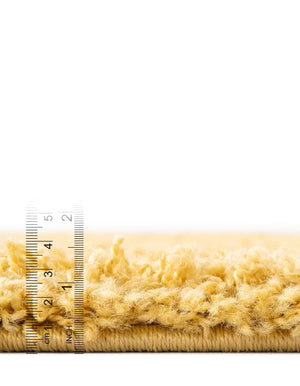 Yellow 3' 3 x 5' 3 Everyday Shag Rectangle Area Rug Thick Soft Touch Fluffy & Plush Shaggy Pile 100% Polypropylene With Cotton Backing Durable  Carpet for Sale at Rug Engine