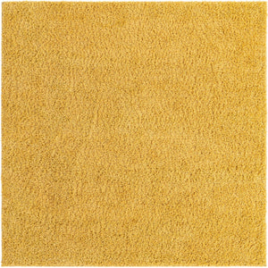 Yellow 7' 10 x 7' 10 Everyday Shag Square Area Rug Thick Soft Touch Fluffy & Plush Shaggy Pile 100% Polypropylene With Cotton Backing Durable  Carpet for Sale at Rug Engine