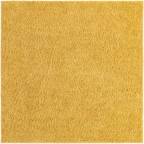 Yellow 7' 10 x 7' 10 Everyday Shag Square Area Rug Thick Soft Touch Fluffy & Plush Shaggy Pile 100% Polypropylene With Cotton Backing Durable  Carpet for Sale at Rug Engine