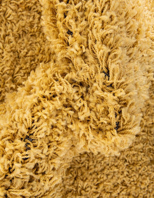 Yellow 6' x 6' Everyday Shag Round Area Rug Thick Soft Touch Fluffy & Plush Shaggy Pile 100% Polypropylene With Cotton Backing Durable  Carpet for Sale at Rug Engine